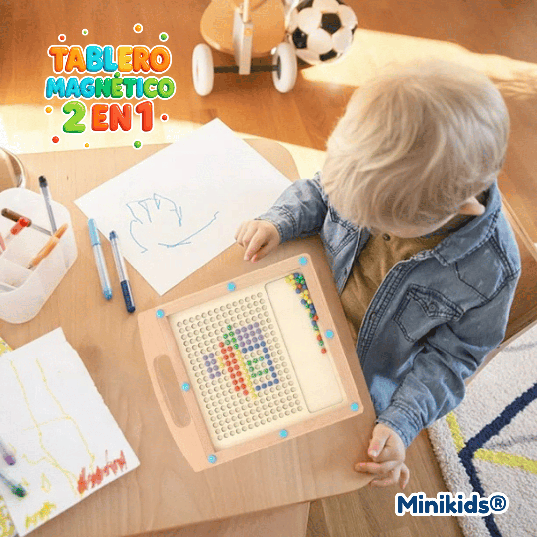 Tablero Magnético 2 en 1 – MiniKids®