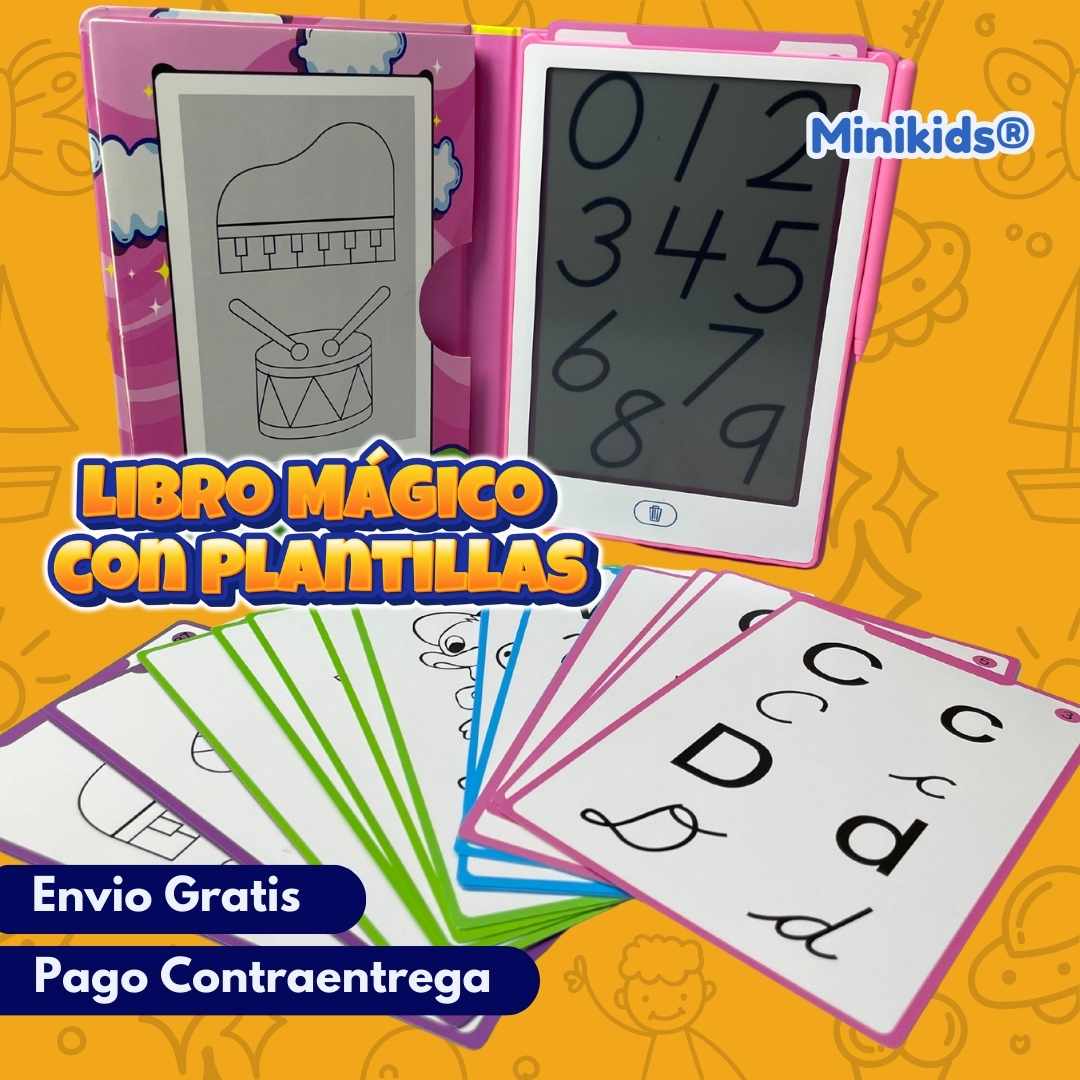 Libro Mágico con Plantillas – MiniKids®