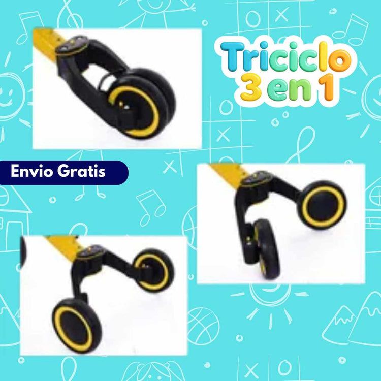 Triciclo 3 en 1