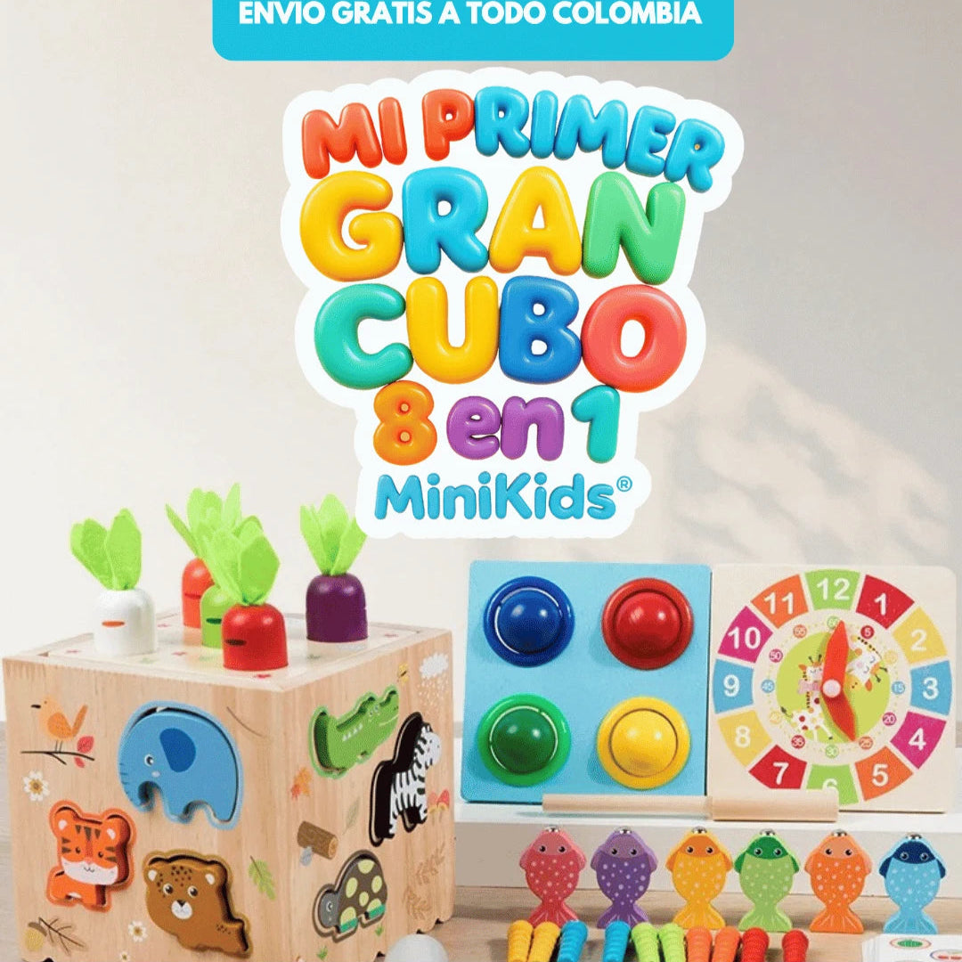 Mi Primer Gran Cubo 8 en 1 – MiniKids®