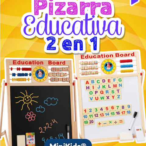 Tablero Magnetico Grande 2 en 1
