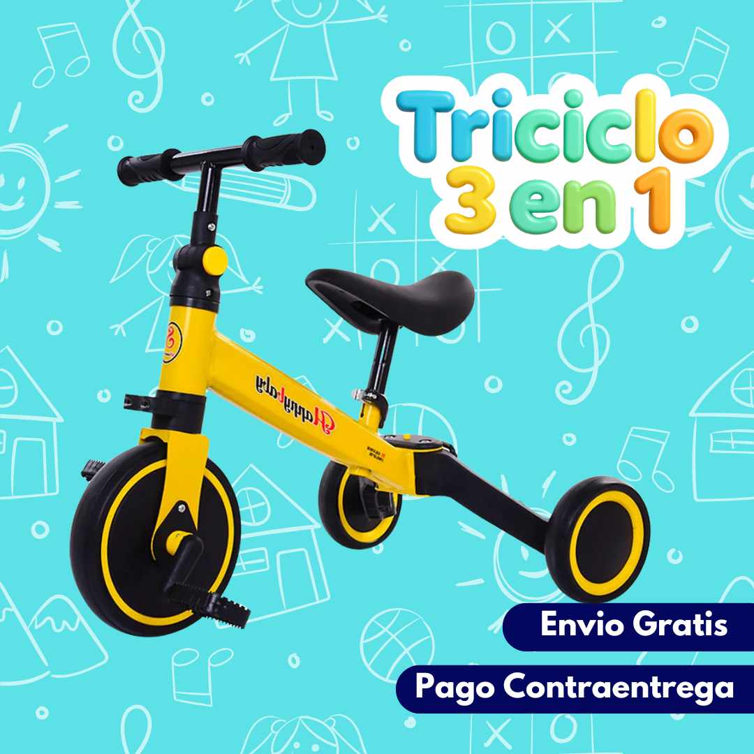 Triciclo 3 en 1