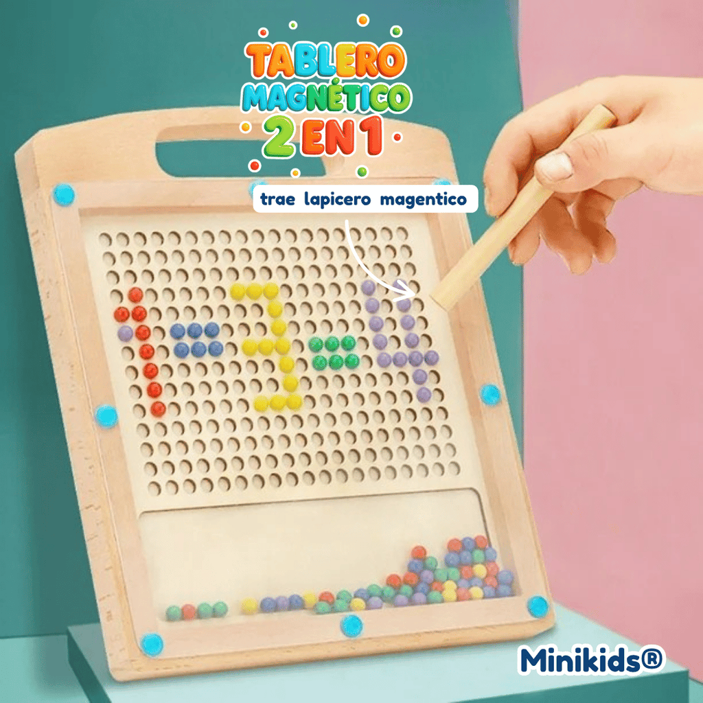 Tablero Magnético 2 en 1 – MiniKids®