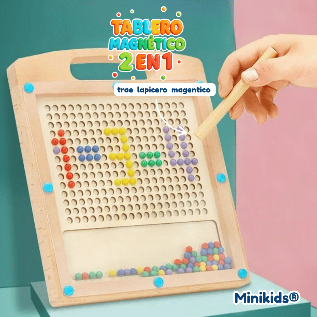 Tablero Magnético 2 en 1 – MiniKids®