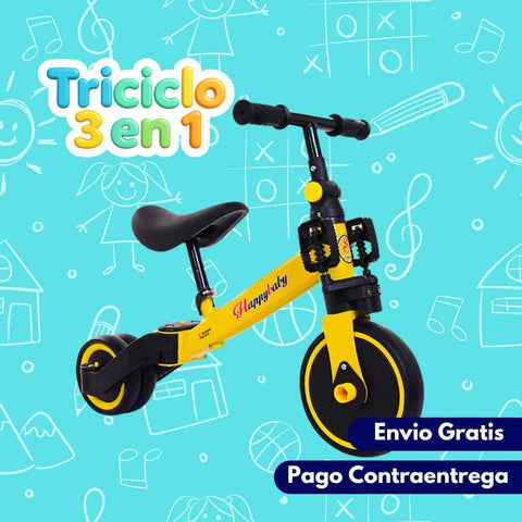 Triciclo 3 en 1