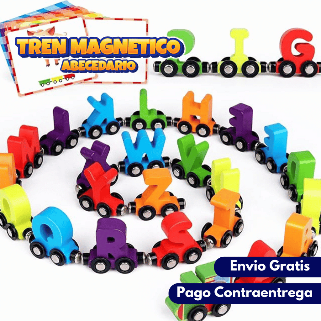 Tren Magnético de Letras- ENVIO GRATIS