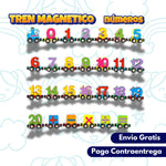 Tren Magnético de Números - ENVIO GRATIS
