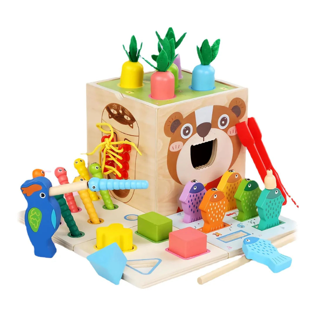 CUBO 8 EN 1 MULTIFUNCIONAL Y DIDACTICO
