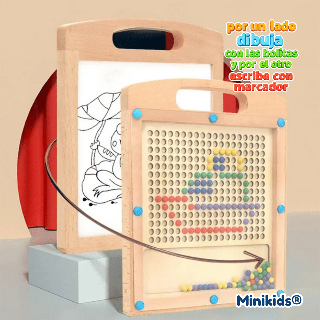 Tablero Magnético 2 en 1 – MiniKids®
