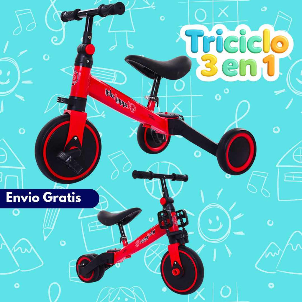 Triciclo 3 en 1
