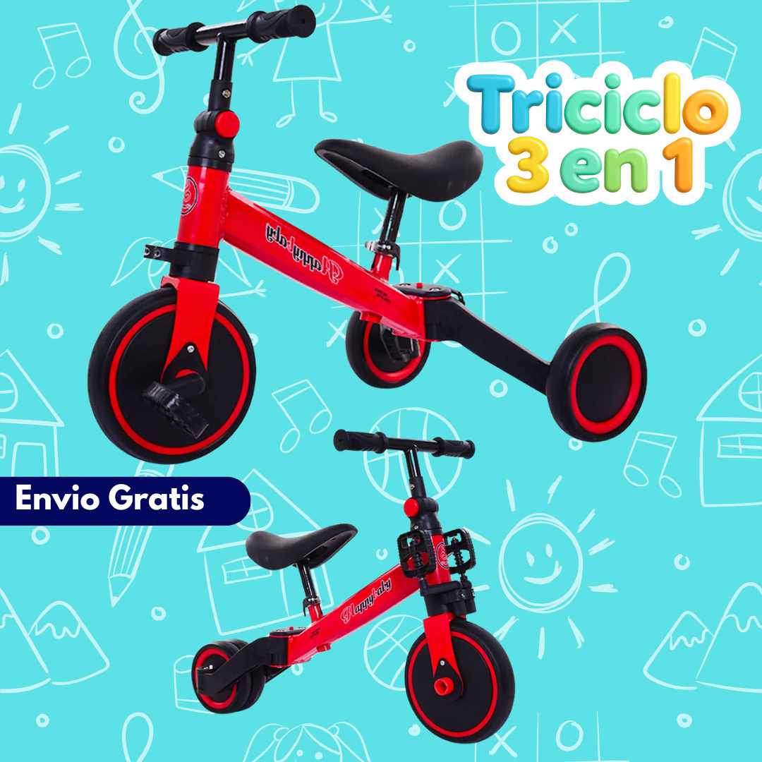 Triciclo 3 en 1