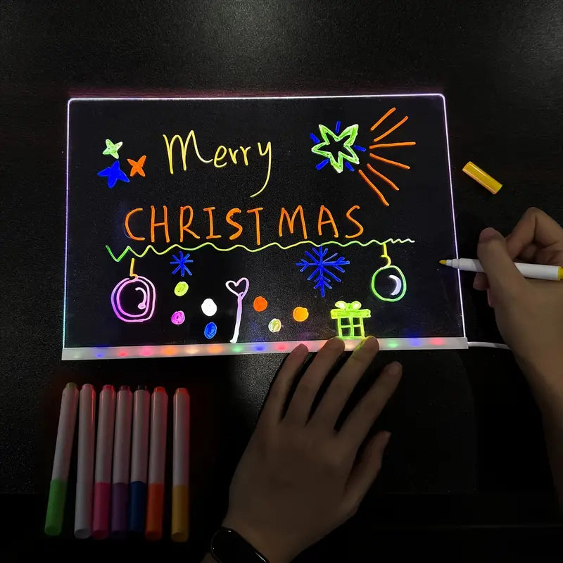 Tablero Lámpara Acrílica DIY de Mensajes Luminosos – MiniKids®
