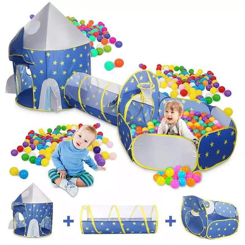 CARPA CASTILLO CON PELOTAS