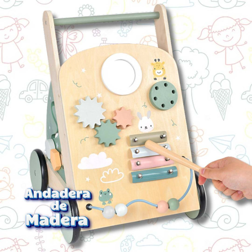 Andadera de madera