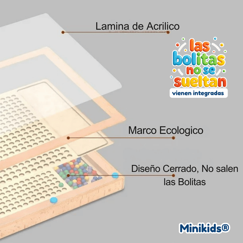Tablero Magnético 2 en 1 – MiniKids®