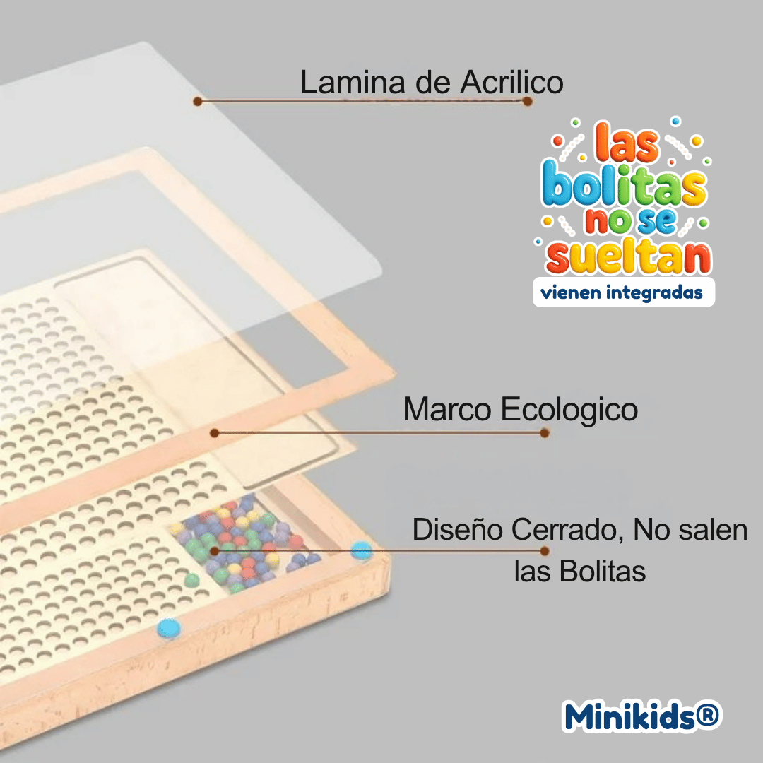 Tablero Magnético 2 en 1 – MiniKids®