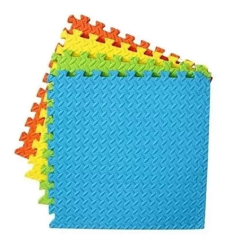 TAPETE FOAMY 60 X 60 PAQUETE X 8 LAMINAS