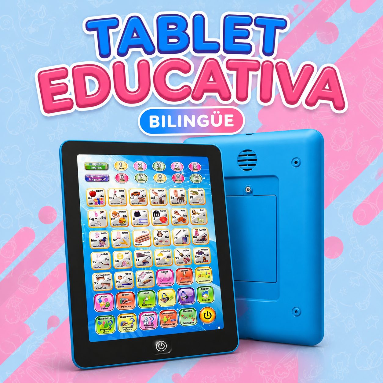 Tablet Educativa Bilingüe MiniKids®