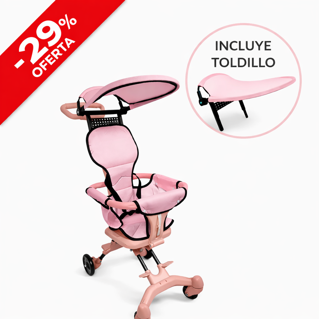 COCHECITO PLEGABLE PORTÁTIL