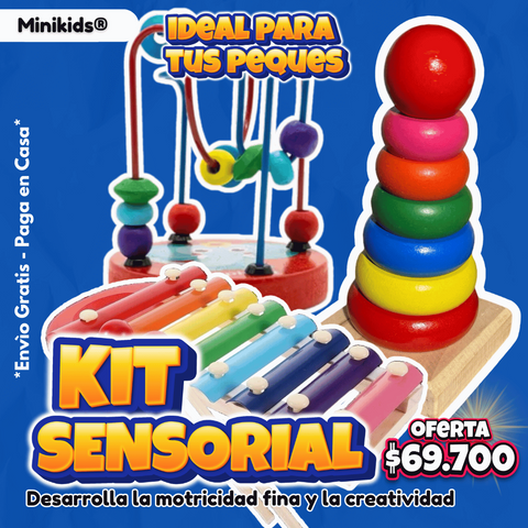 Kit Sensorial X3 -MiniKids®