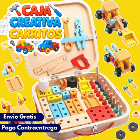 Caja Creativa Carritos – MiniKids®