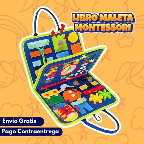 Maleta  Educativa  Montessori -ENVIO GRATIS