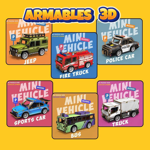 Armables 3D +  OBSEQUIO